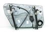 Front door window regulator with motor 