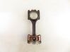 Piston with connecting rod 