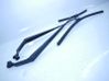 Front wiper blade arm 