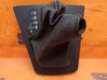 Gear lever shifter trim leather/knob 