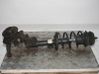 Front shock absorber with coil spring 