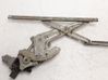 Rear door window regulator with motor 1607716280