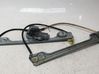 Rear window lifting mechanism without motor 9648051880
