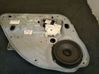 Rear door window regulator with motor 1738647