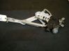Front door window regulator with motor 93186826