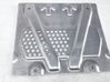 Placa protectora/protector antisalpicaduras motor 61259797865