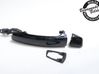 Front door exterior handle 8V0837206A