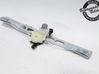 Front door window regulator with motor 2473815