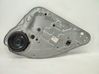 Rear window lifting mechanism without motor 