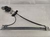 Front window lifting mechanism without motor 