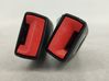 Rear seatbelt buckle 