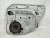 Rear window lifting mechanism without motor 