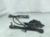 Front window lifting mechanism without motor 