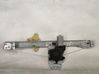 Front window lifting mechanism without motor 
