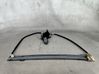 Front window lifting mechanism without motor 