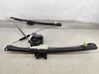 Front window lifting mechanism without motor 