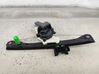 Rear window lifting mechanism without motor 