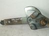 Rear window lifting mechanism without motor 