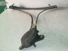 Front window lifting mechanism without motor 