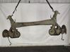 Rear axle beam 