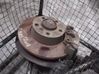 Front wheel hub spindle knuckle 