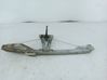 Rear window lifting mechanism without motor 