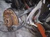 Front wheel hub spindle knuckle 