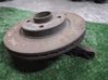 Front wheel hub spindle knuckle 