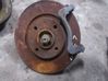 Front wheel hub spindle knuckle 