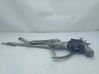 Front window lifting mechanism without motor 