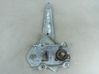 Rear window lifting mechanism without motor 