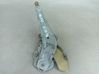 Rear window lifting mechanism without motor 