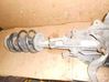 Front shock absorber with coil spring 