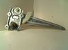 Front window lifting mechanism without motor 