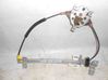 Front window lifting mechanism without motor 