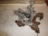 Front wheel hub spindle knuckle 