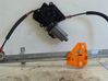 Front door window regulator with motor 1079233