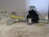 Rear door window regulator with motor 9675915280