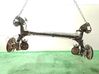 Rear axle beam with reductor 