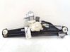 Rear window lifting mechanism without motor 