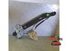 Rear window lifting mechanism without motor 