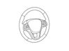 Steering wheel 13553891