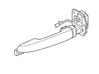 Rear door exterior handle 6R4837205B