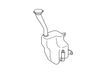 Windshield washer fluid reservoir/tank 51787578