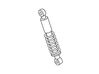 Rear shock absorber/damper 9685479880
