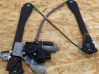 Rear door window regulator with motor 0130821946