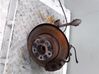 Rear wheel hub spindle/knuckle 306D1