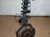 Front wheel hub spindle knuckle 