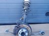 Front wheel hub spindle knuckle 