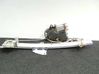 Rear door window regulator with motor 